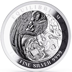 Tokelau: Equilibrium 1 oz Silver 2024 Prooflike