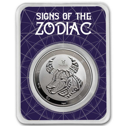 Tokelau: Zodiac Series - Taurus 1 oz Silver 2024 Slab