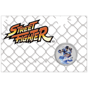Tuvalu: Street Fighter - Chun Li colored 1 oz Silver 2022 (Coin in card)