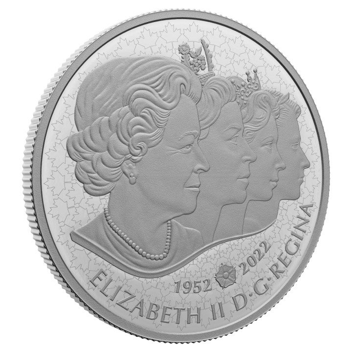 Canada: Queen Elizabeth II's coronation $50 Silver 2022 Proof Coin 
