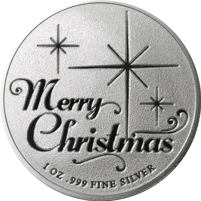 Nativity Scene Merry Christmas 1 oz Silver Round Coin www