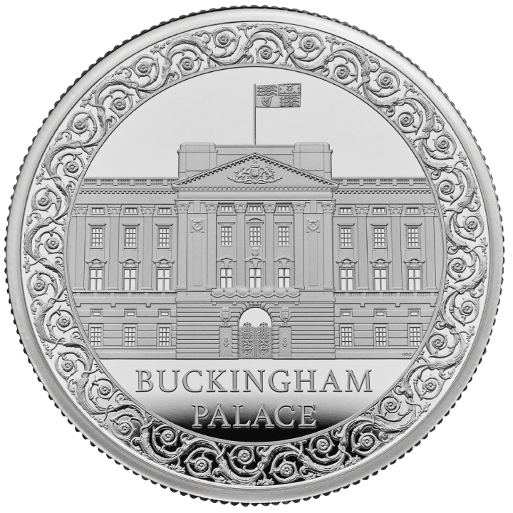  Buckingham Palace £5 Silver 2024 Proof Piedfort
