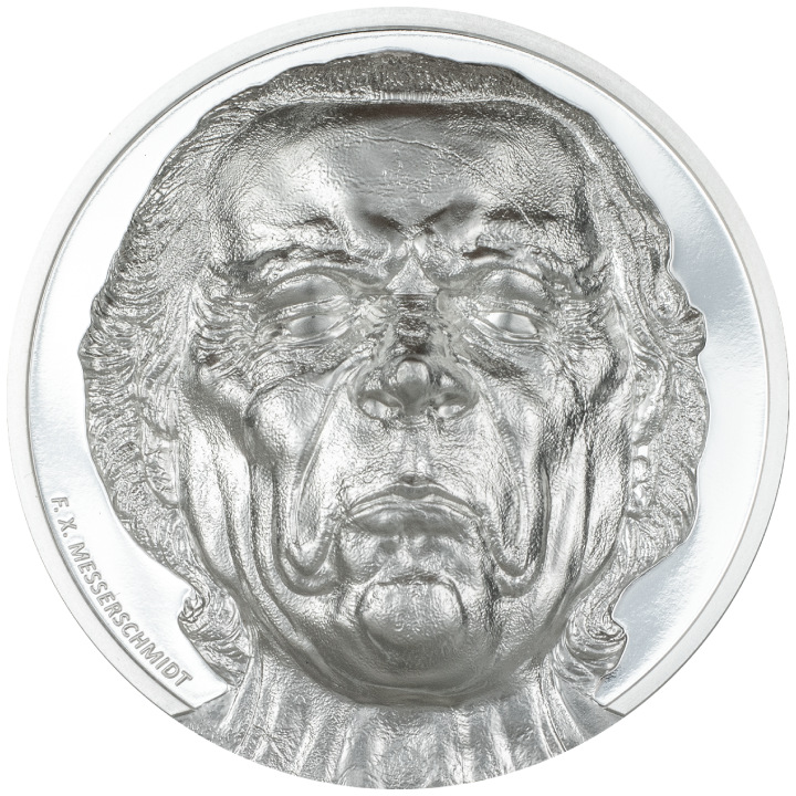  Cook Islands: Striking Heads - The Vexed Man 2 oz Silver 2023 Proof Ultra High Relief 