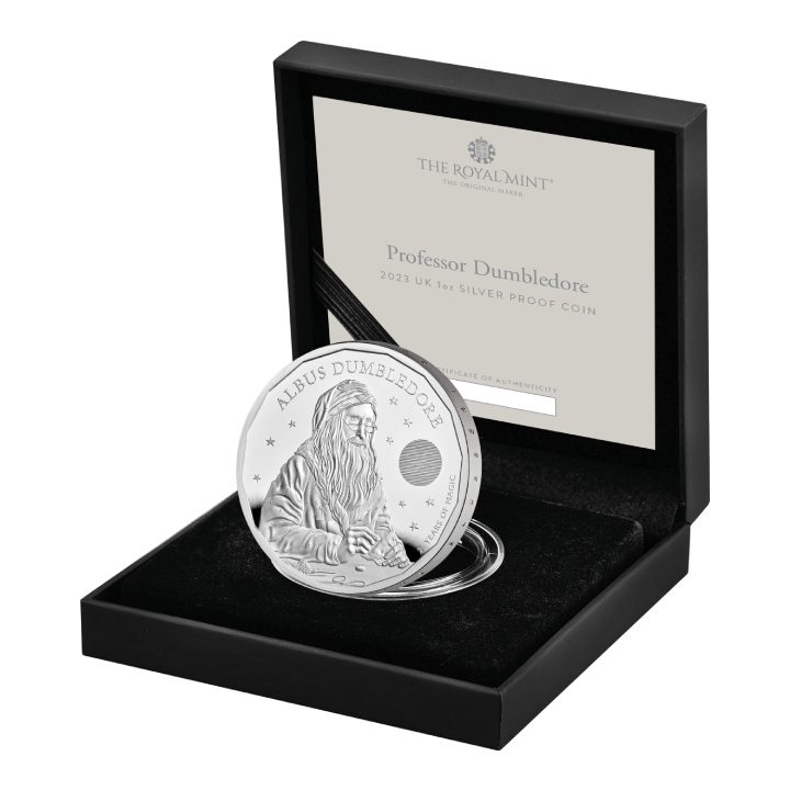  Harry Potter: Albus Dumbledore 1 oz Silver 2023 Proof