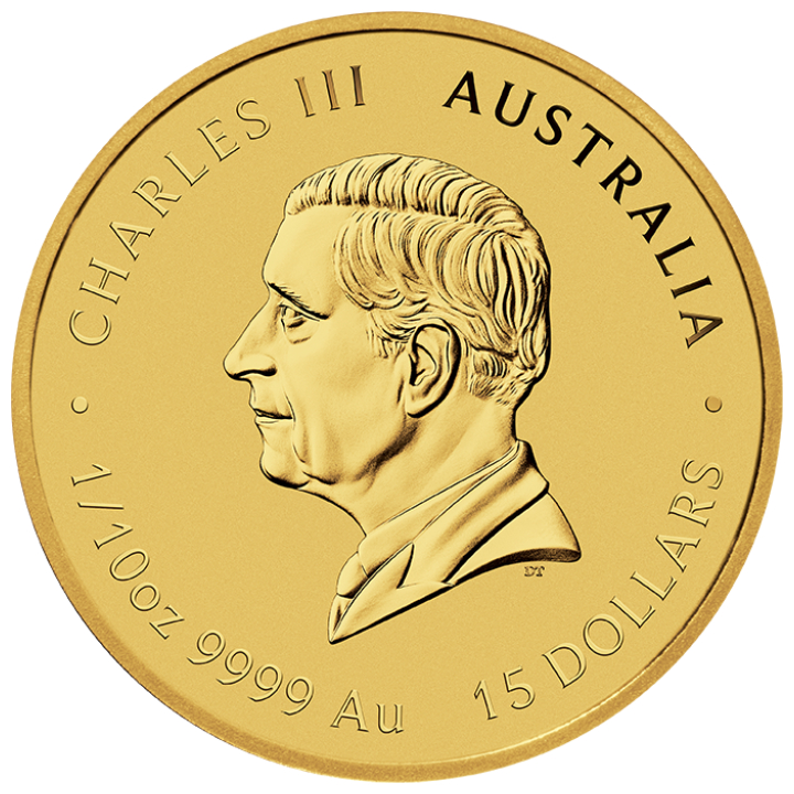  Perth Mint: Lunar III - Year of the Snake 1/10 oz Gold 2025