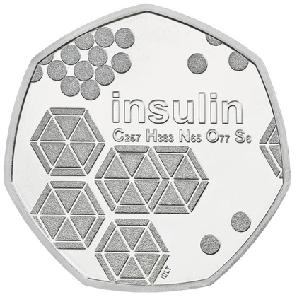 100. Anniversary of the discovery of insulin 8 grams Copper 2021