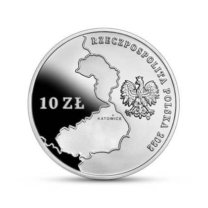 100. anniversary of the return of part of Upper Silesia to Poland 10 zloty Silver 2022 Proof 