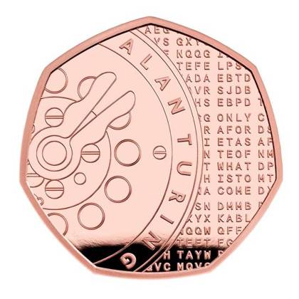 Alan Turing Gold 2022 Proof 