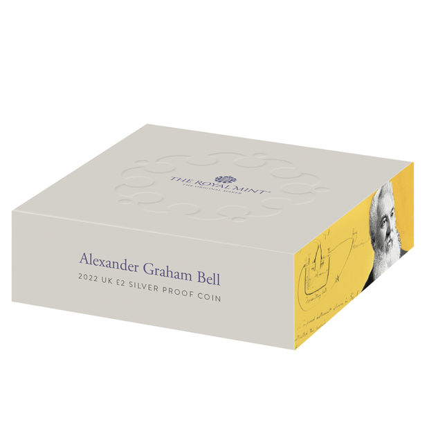 Alexander Graham Bell Silver 2022 Proof 