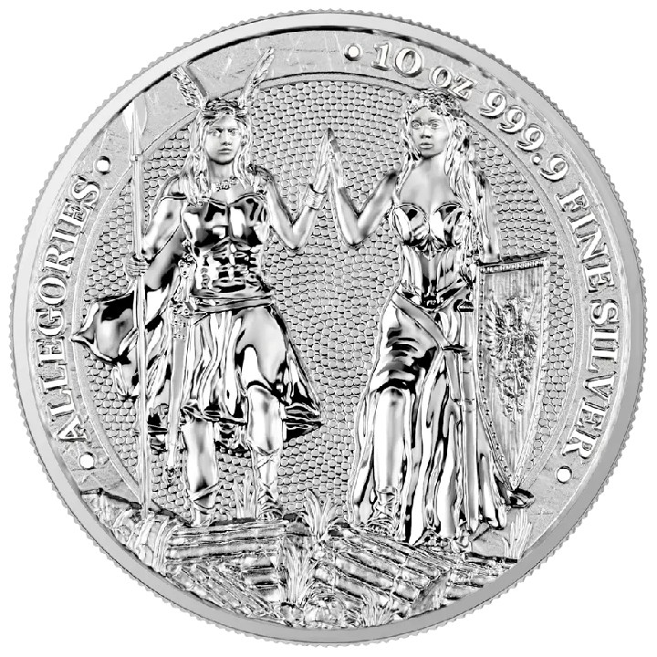 Allegories: Galia & Germania 10 oz Silver 2023