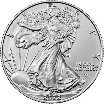 American Eagle 1 oz Silver 2022