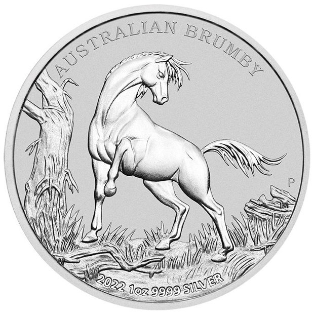 Australian Brumby 1 oz Silver 2022