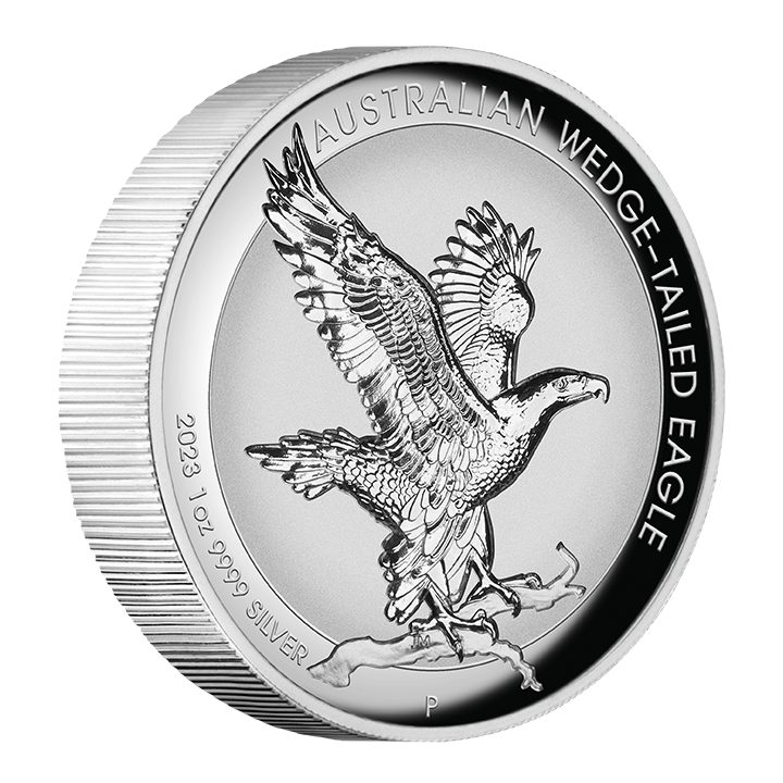 Australian Eagle 1 oz Silver 2023 Proof Incused