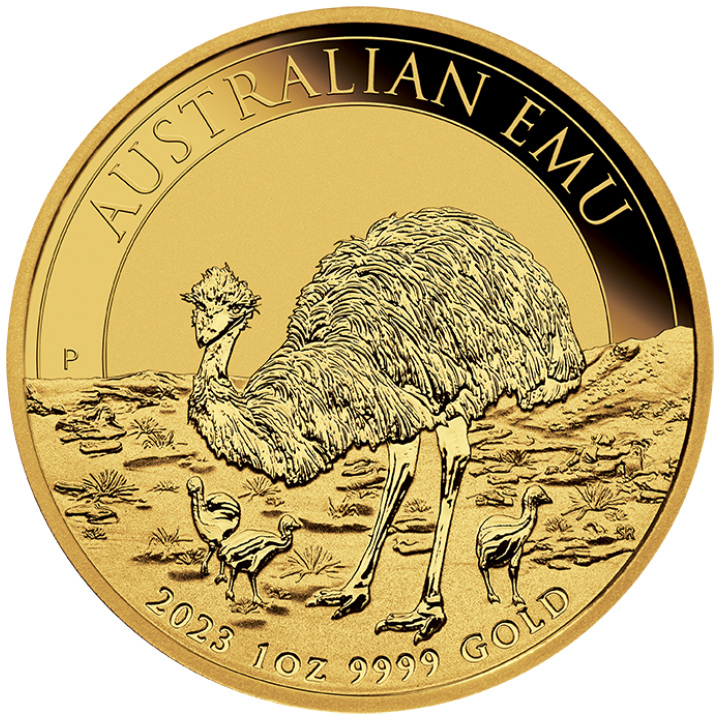 Australian Emu 1 oz Gold 2023 MS 70 NGC First Day of Issue