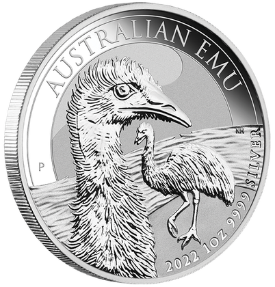 Australian Emu 1 oz Silver 2022