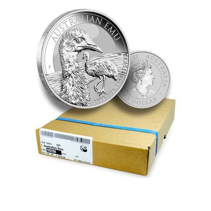 Australian Emu 1 oz Silver 2022