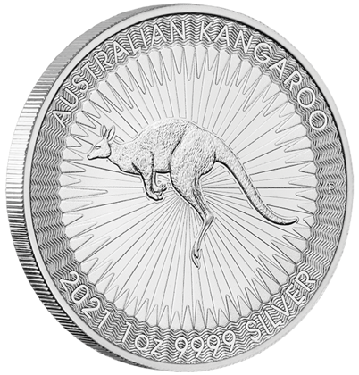 Australian Kangaroo 1 oz Silver 2021