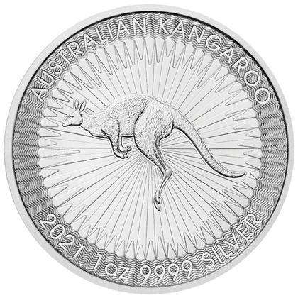 Australian Kangaroo 1 oz Silver 2021