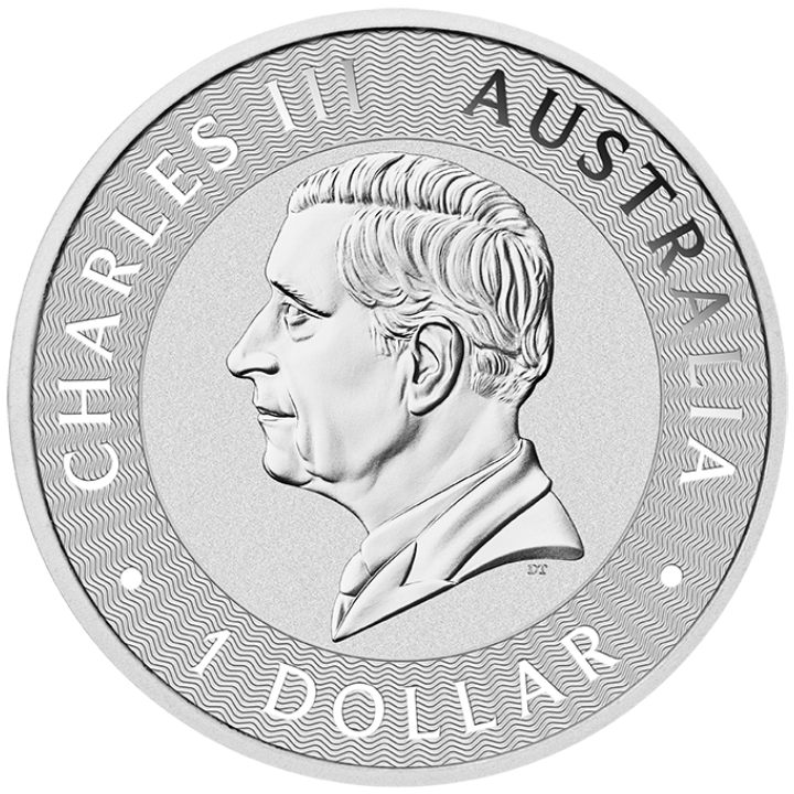 Australian Kangaroo 1 oz Silver 2024