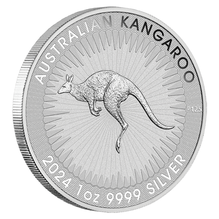 Australian Kangaroo 1 oz Silver 2024