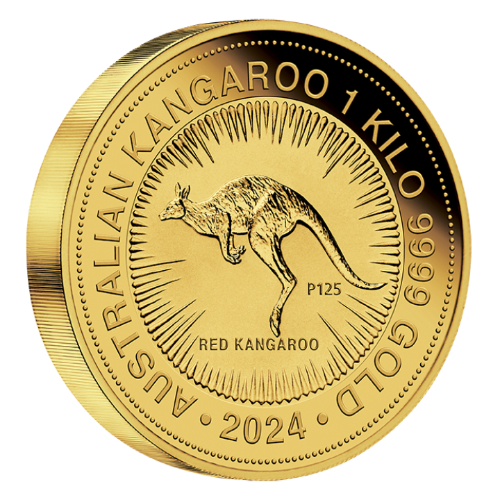 Australian Kangaroo 1000 grams Gold 2024