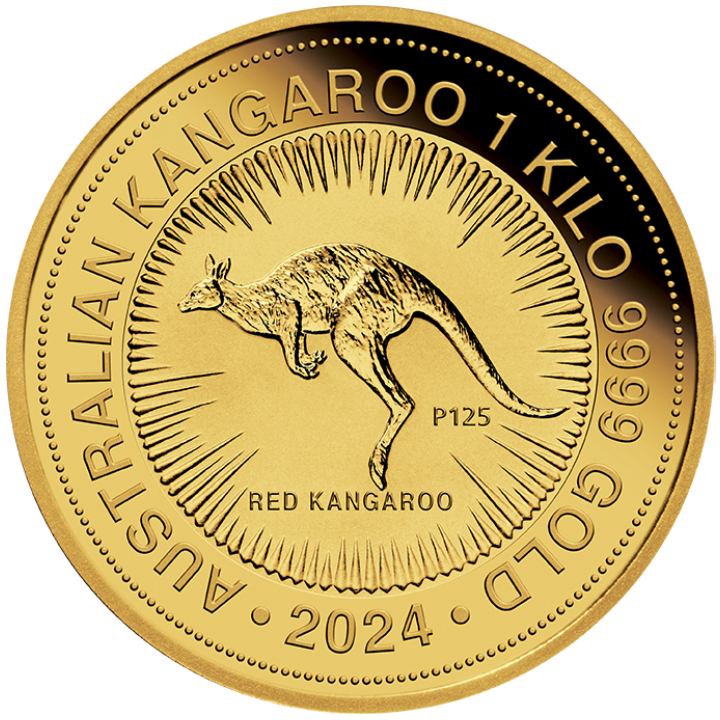 Australian Kangaroo 1000 grams Gold 2024