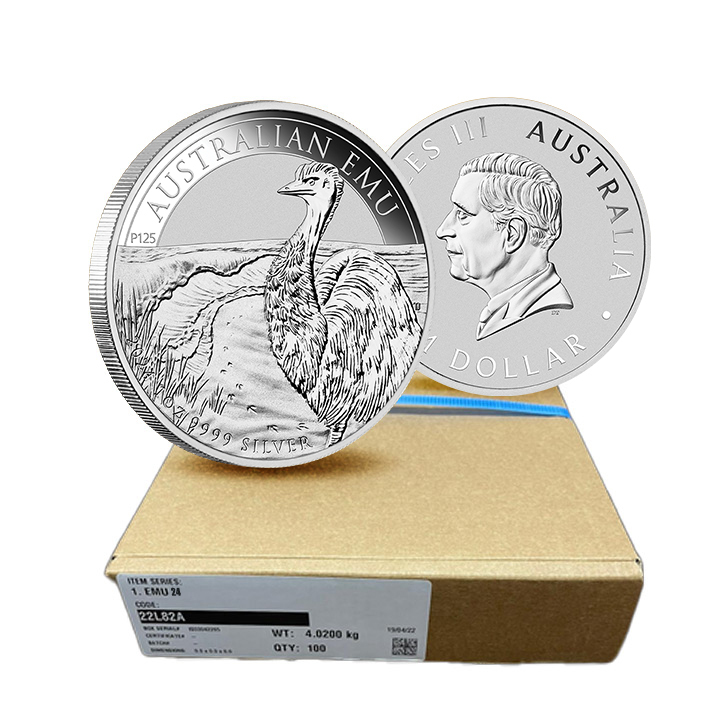 Australijski Emu 1 oz Silver 2024