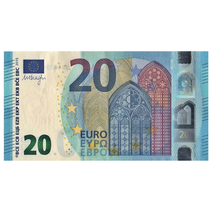 Banknote 20 Euro (20 EUR) Circulated