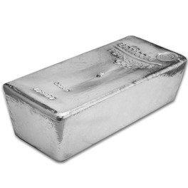 Bar 5000 gram Silver LBMA