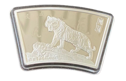 Bar Coin Samoa: Year of the Tiger 30 grams Silver 