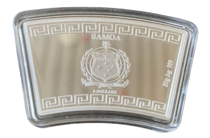 Bar Coin Samoa: Year of the Tiger 30 grams Silver 