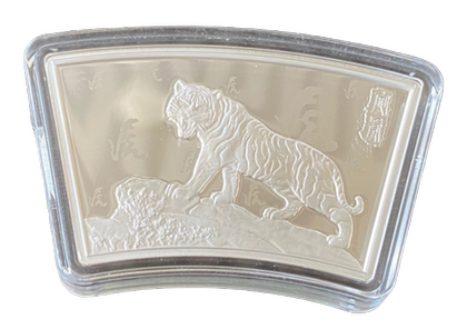 Bar Coin Samoa: Year of the Tiger 30 grams Silver 