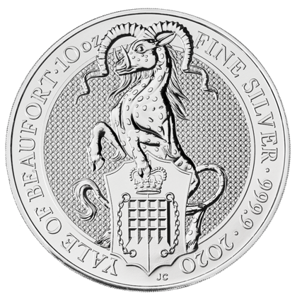 Beasts of the Queen: Yale Beauforts 10 Ounce Silver 2020