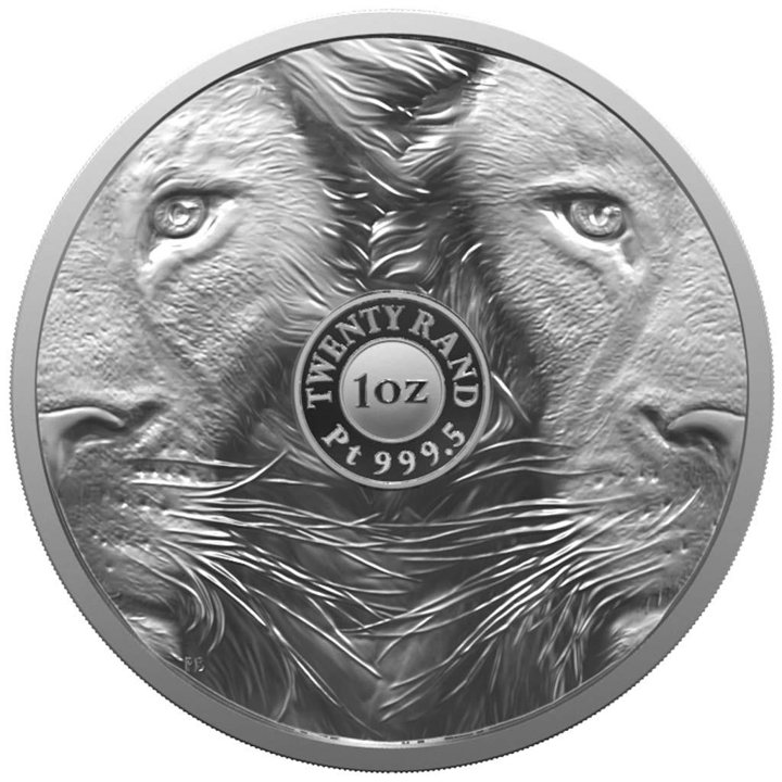 Big Five II: Lion 1 oz Platinum 2022 Proof 