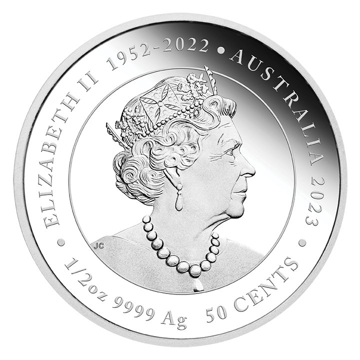 Birth colored 1/2 ounce Silver 2023 Proof