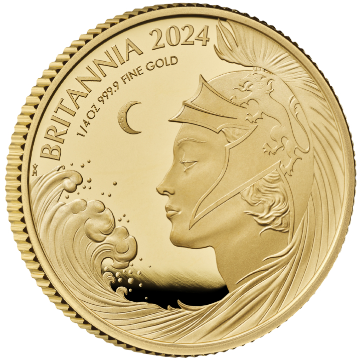 Britannia 1/4 oz Gold 2024 Proof Coin