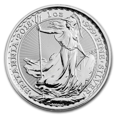 Britannia 1 Ounce Silver 2018