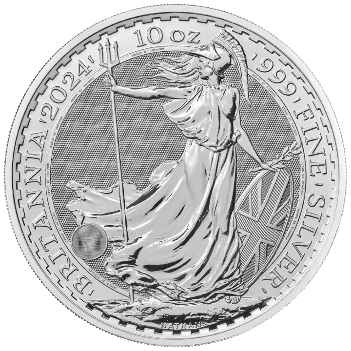 Britannia 10 oz Silver 2024