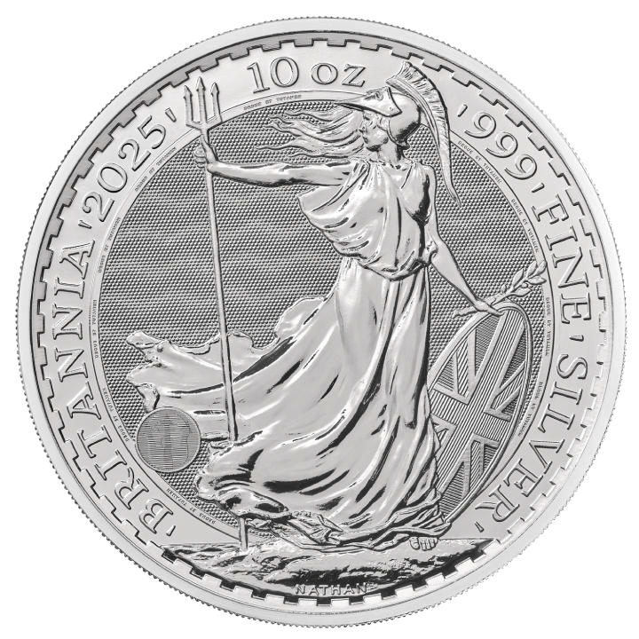 Britannia 10 oz Silver 2025