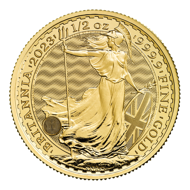 Britannia - Queen Elizabeth II 1/2 oz Gold 2023