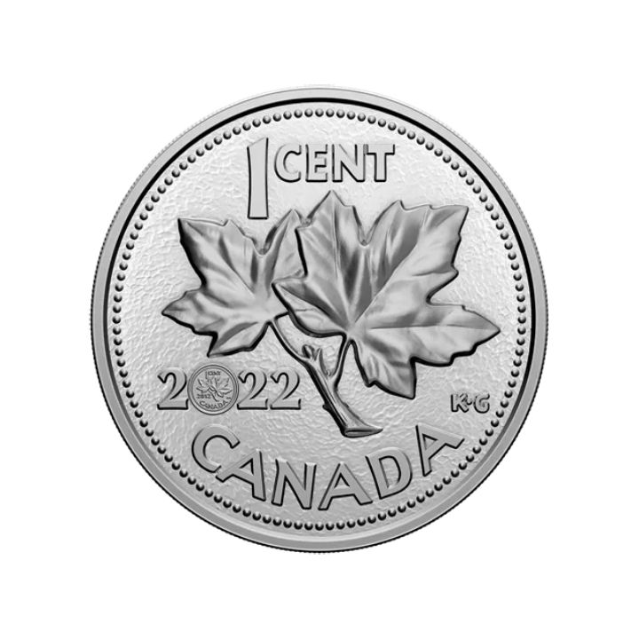 Canada: 10. anniversary Last Penny 5000 g Silver 2022 Proof