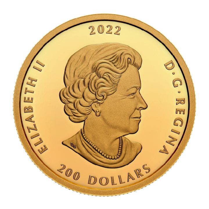 Canada: 175. alexander Graham Bell's birth anniversary 1 ounce gold 2022 Proof 