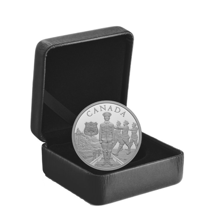 Canada: Commemorating Black History - No. 2 Construction Battalion $20 Silver 2023 Proof 