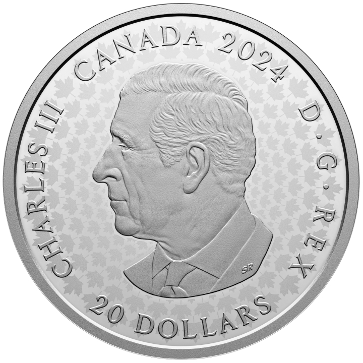 Canada: Great Hunters - Grizzly Bear $20 Silver 2023 Proof Ultra High Relief Coin