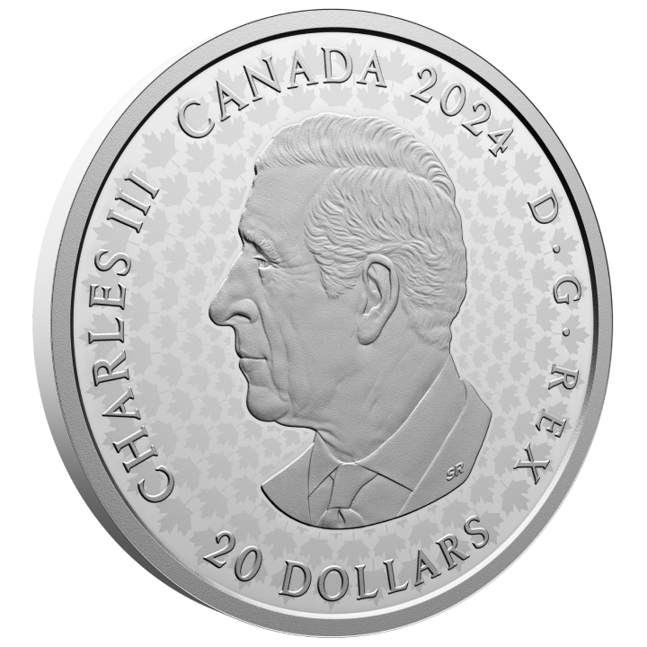 Canada: Great Hunters - Grizzly Bear $20 Silver 2023 Proof Ultra High Relief Coin