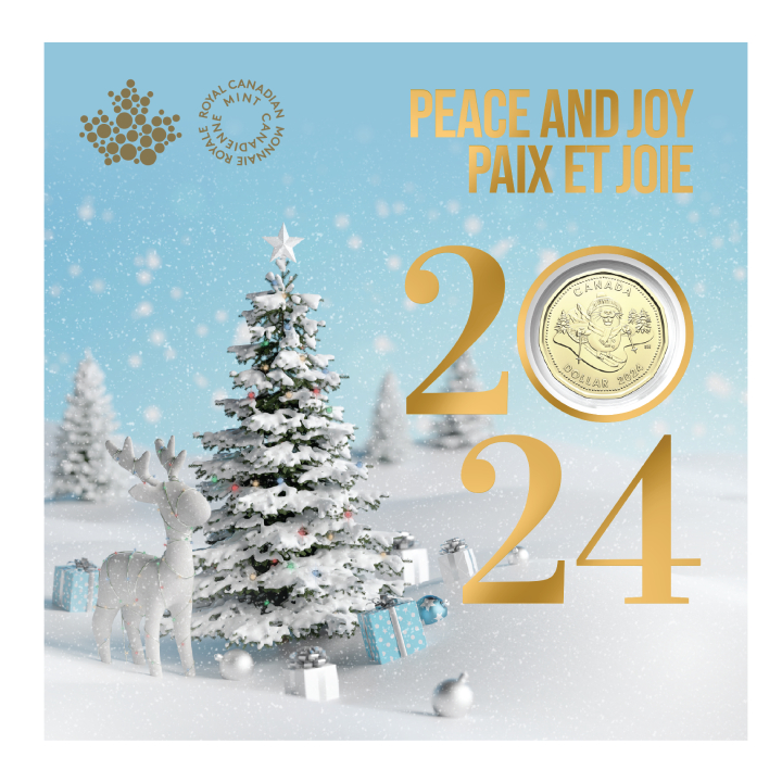 Canada: Holiday Gift 5 Coins Silver 2024 Set