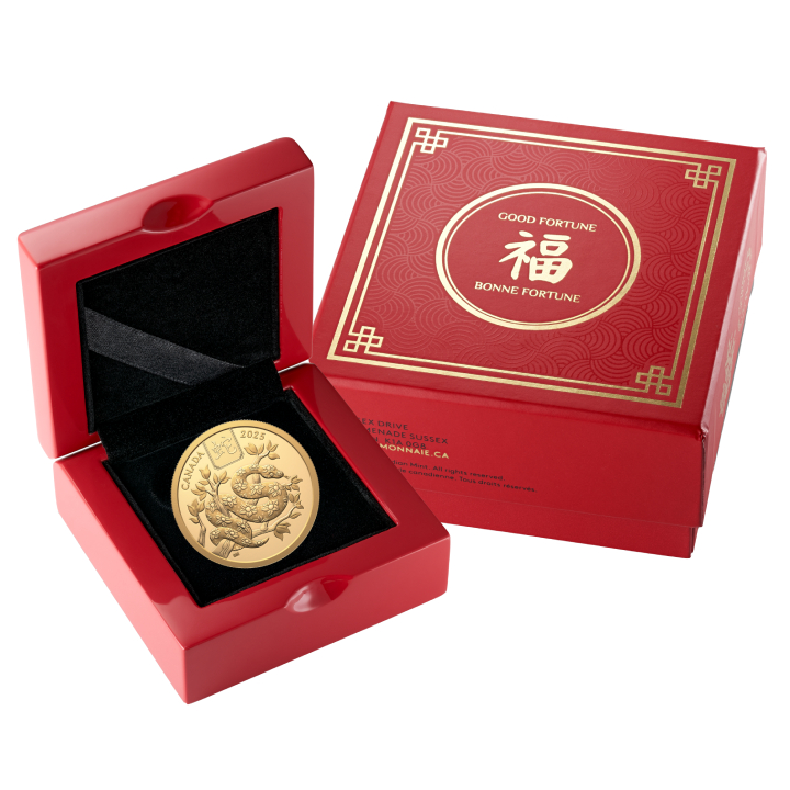 Canada: Lunar Year of the Snake $100 Gold 2025 Proof