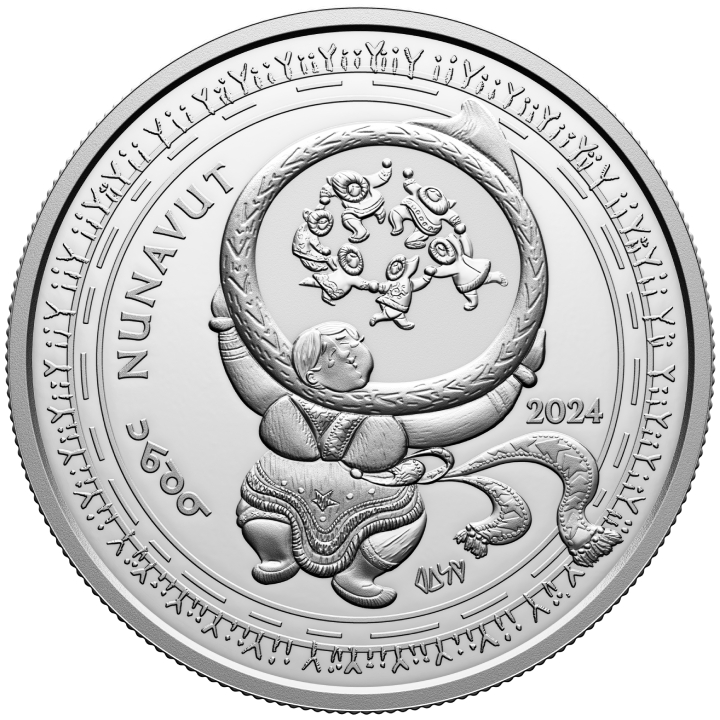 Canada: Nunavut $20 Silver 2024 Proof 