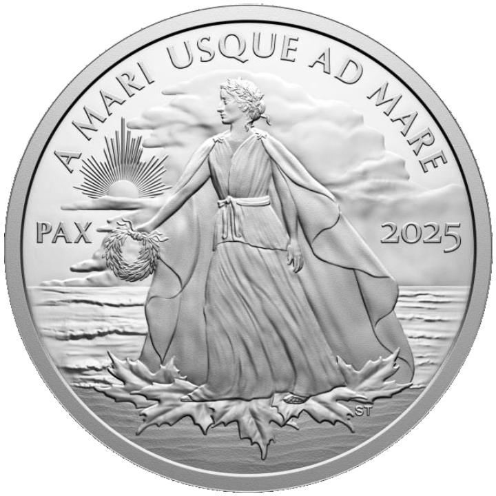 Canada: Peace Dollar 1 oz Silver 2025 Proof Coin