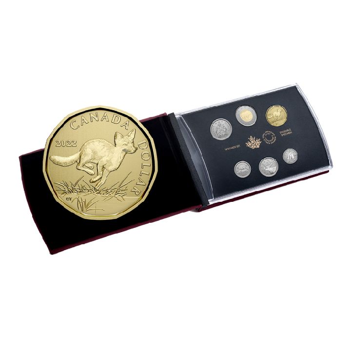 Canada Set: Swift Fox 6 coins 2022 Specimem